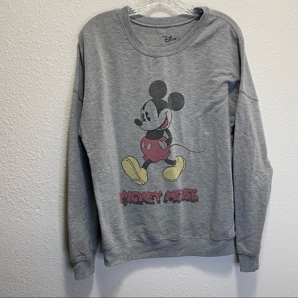 Disney Mickey Sweatshirt Gray - Picture 2 of 6